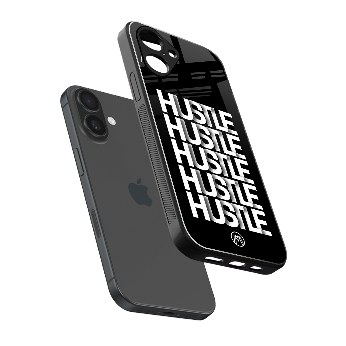 hustle back phone cover | glass case for iphone 16