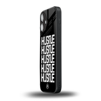 hustle back phone cover | glass case for iphone 16