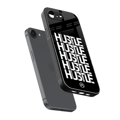 hustle back phone cover | glass case for iphone 16e