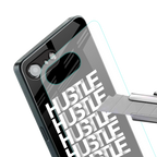 hustle back phone cover | glass case for iphone 16e