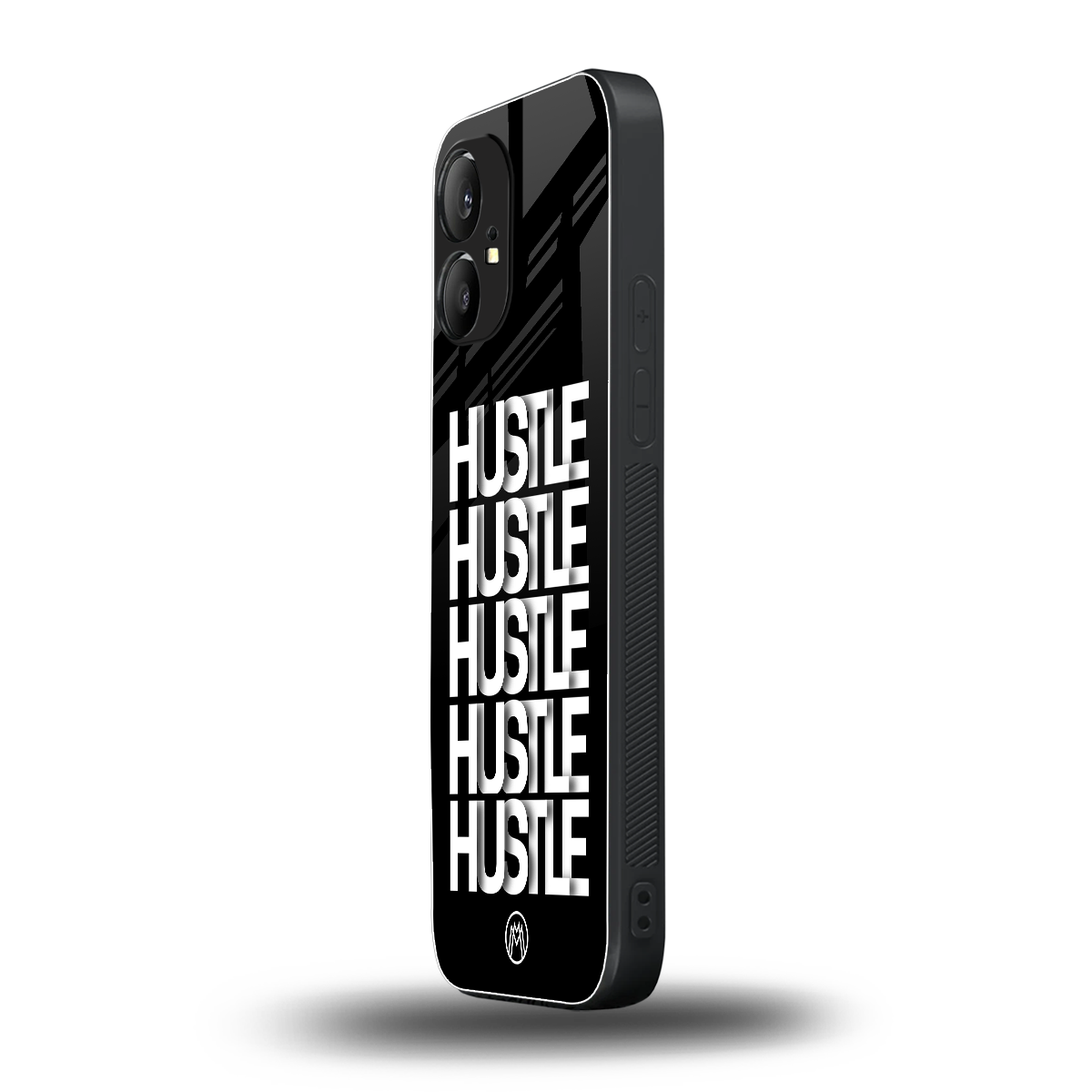 hustle back phone cover | glass case for nothing phone 1