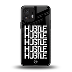 hustle back phone cover | glass case for nothing phone 2