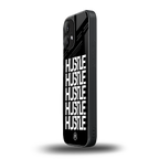 hustle back phone cover | glass case for nothing phone 2