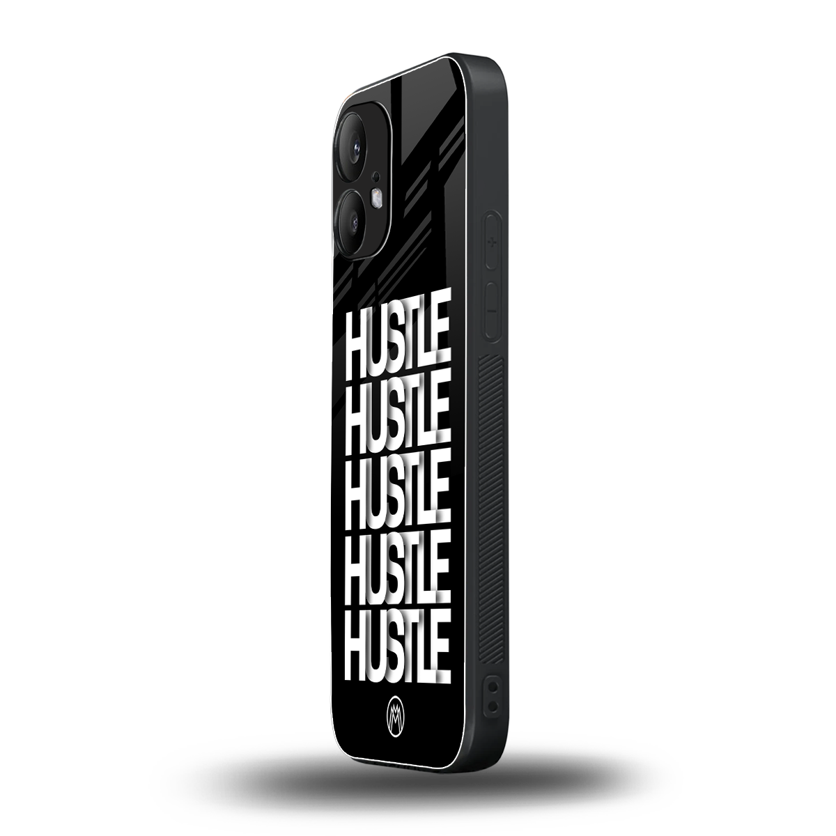 hustle back phone cover | glass case for nothing phone 2