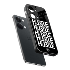 hustle back phone cover | glass case for oneplus nord 3