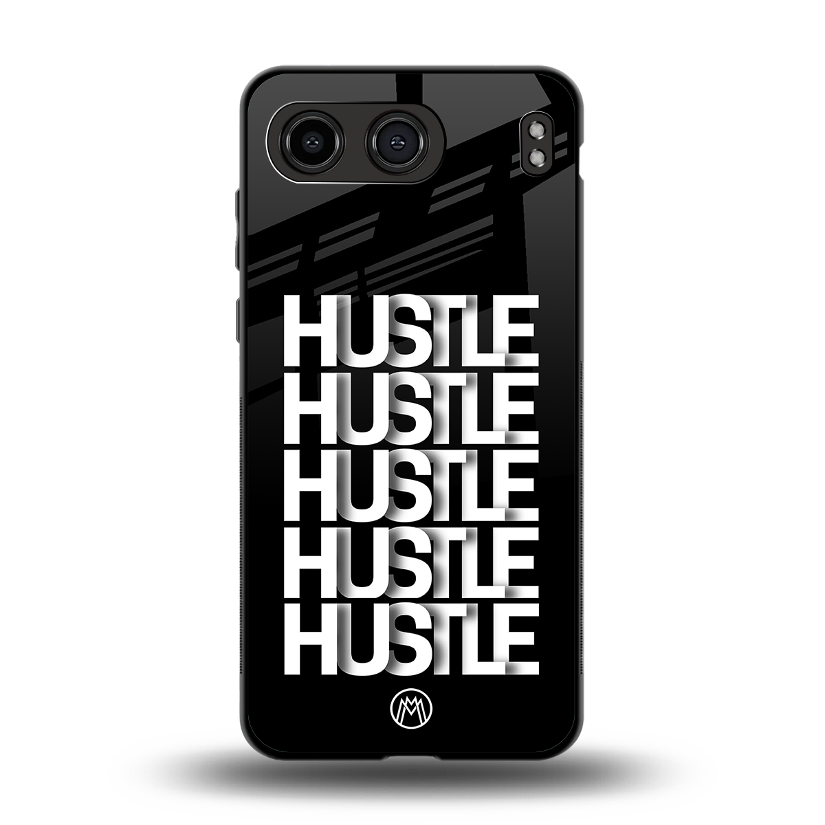 hustle back phone cover | glass case for oneplus nord 4