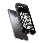 hustle back phone cover | glass case for oneplus nord 4