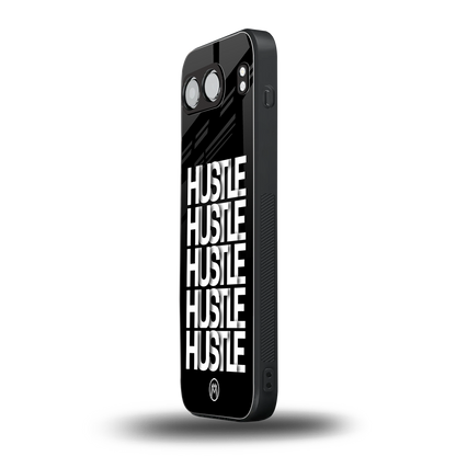 hustle back phone cover | glass case for oneplus nord 4