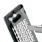 hustle back phone cover | glass case for oneplus nord 4