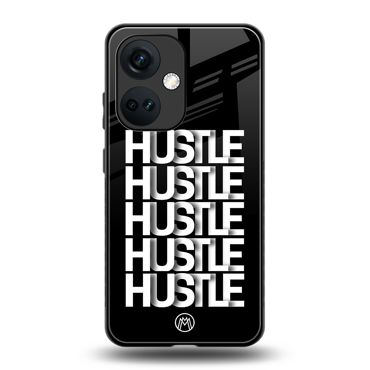 hustle back phone cover | glass case for oneplus nord ce 3