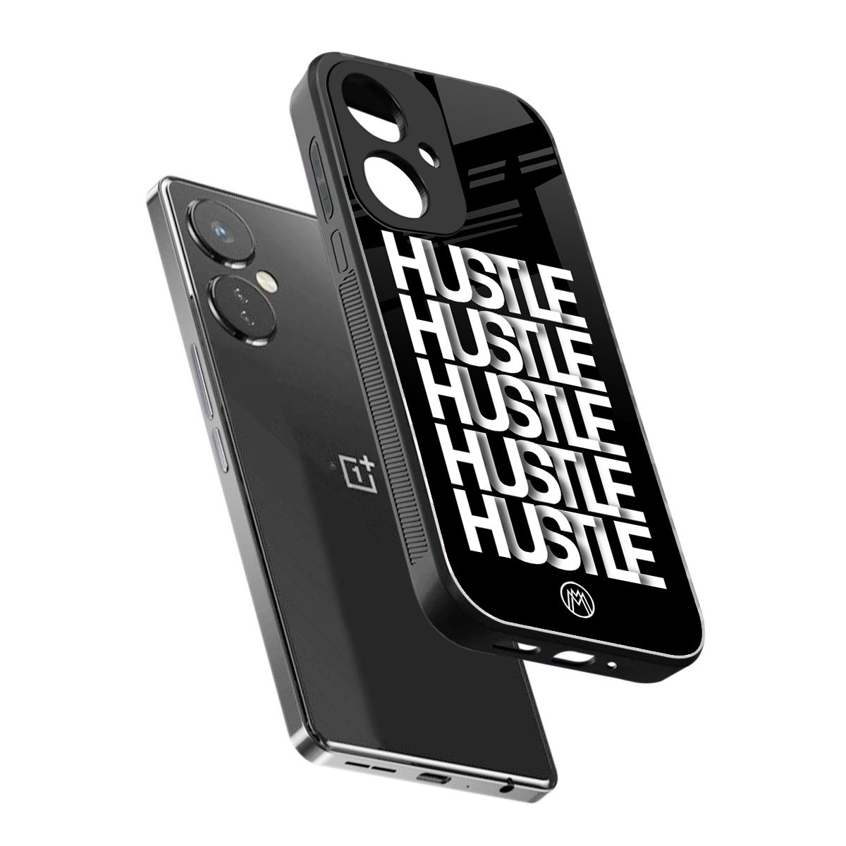 hustle back phone cover | glass case for oneplus nord ce 3