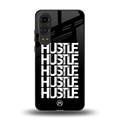 hustle back phone cover | glass case for oneplus nord ce 4 lite