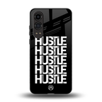 hustle back phone cover | glass case for oneplus nord ce 4 lite