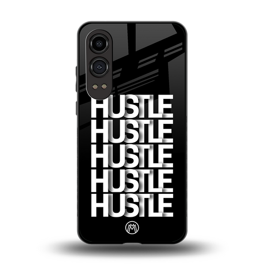 hustle back phone cover | glass case for oneplus nord ce 4 lite