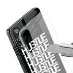 hustle back phone cover | glass case for oneplus nord ce 4 lite