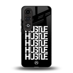 hustle back phone cover | glass case for oneplus nord ce 4