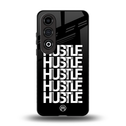 hustle back phone cover | glass case for oneplus nord ce 4