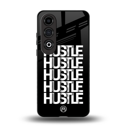 hustle back phone cover | glass case for oneplus nord ce 4