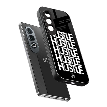 hustle back phone cover | glass case for oneplus nord ce 4