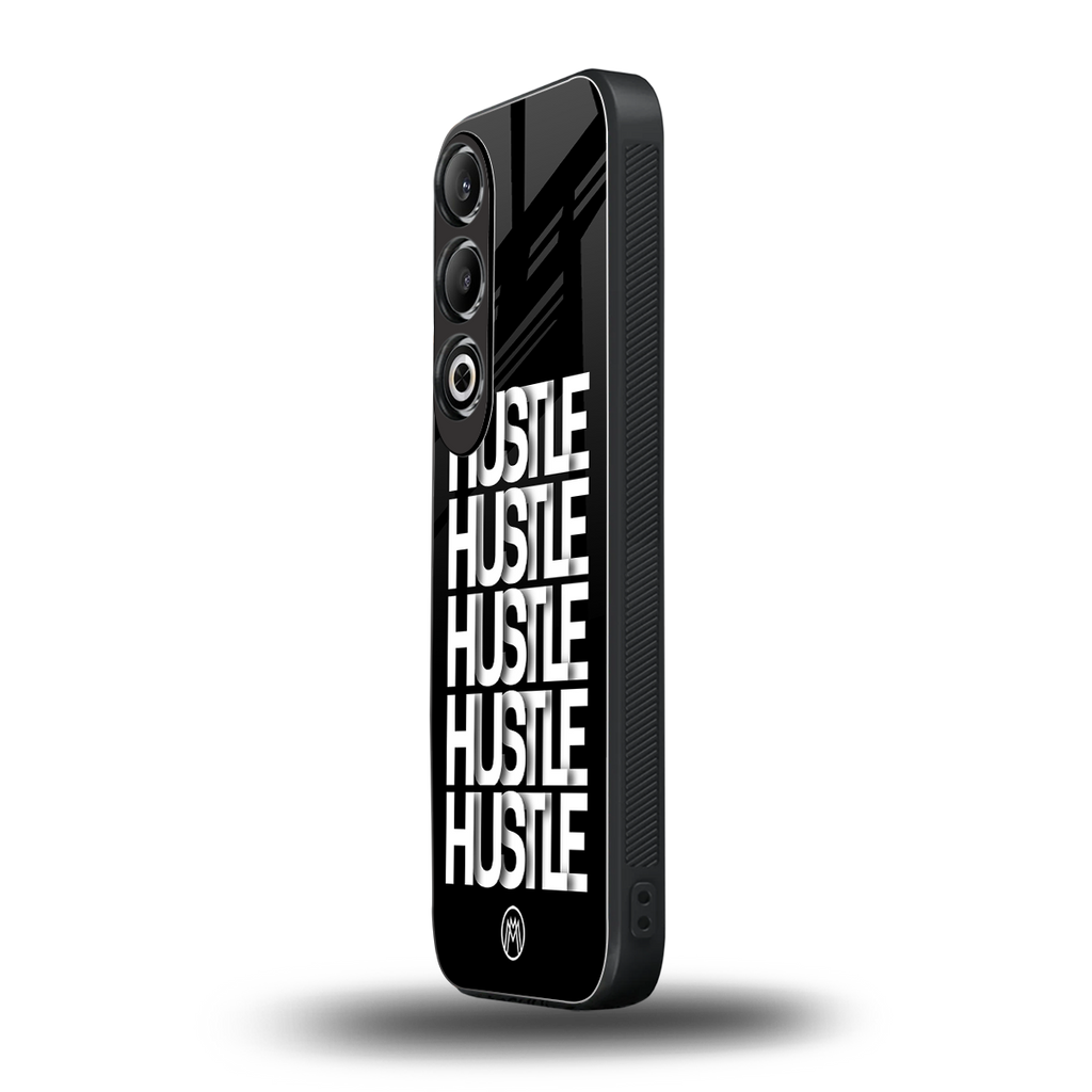 hustle back phone cover | glass case for oneplus nord ce 4