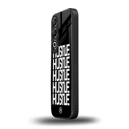 hustle back phone cover | glass case for oneplus nord ce 4