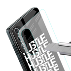 hustle back phone cover | glass case for oneplus nord ce 4