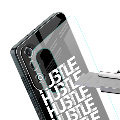 hustle back phone cover | glass case for oneplus nord ce 4