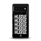 hustle back phone cover | glass case for Google Pixel 6A