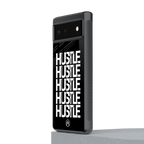 hustle back phone cover | glass case for google pixel 6
