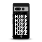 hustle back phone cover | glass case for google pixel 7 pro