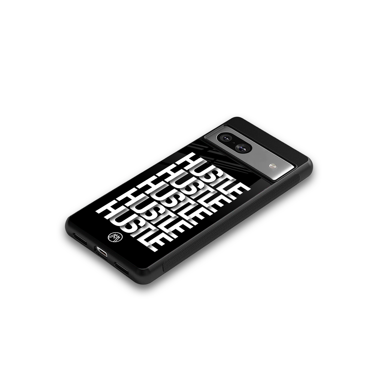 hustle back phone cover | glass case for Google Pixel 7A