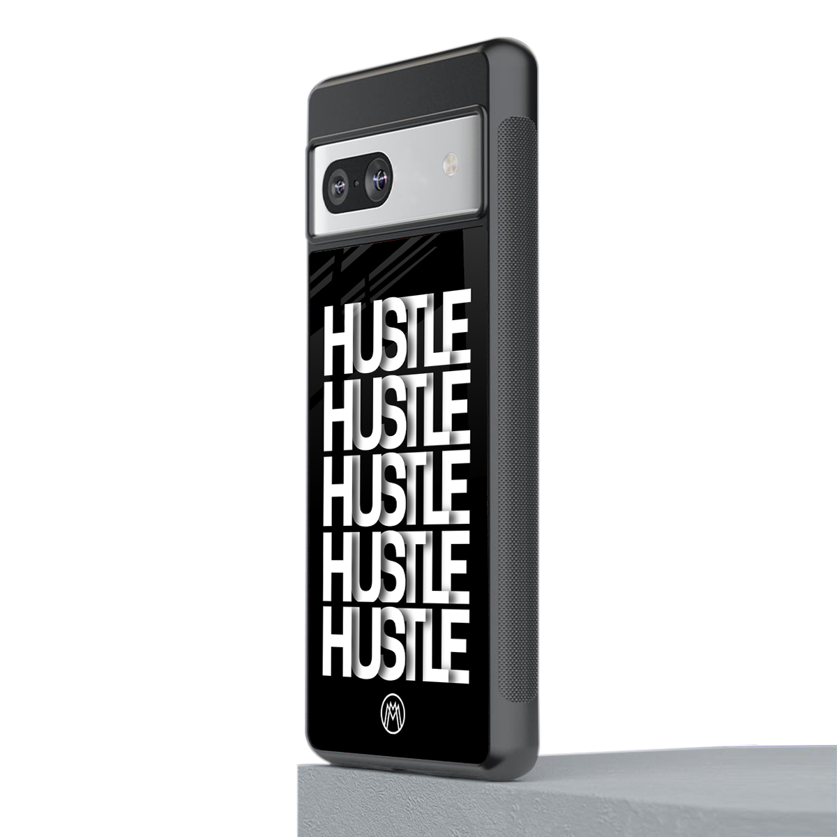 hustle back phone cover | glass case for Google Pixel 7A