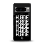 hustle back phone cover | glass case for google pixel 8 pro