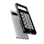 hustle back phone cover | glass case for google pixel 8 pro