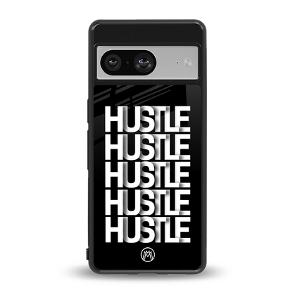 hustle back phone cover | glass case for Google Pixel 8