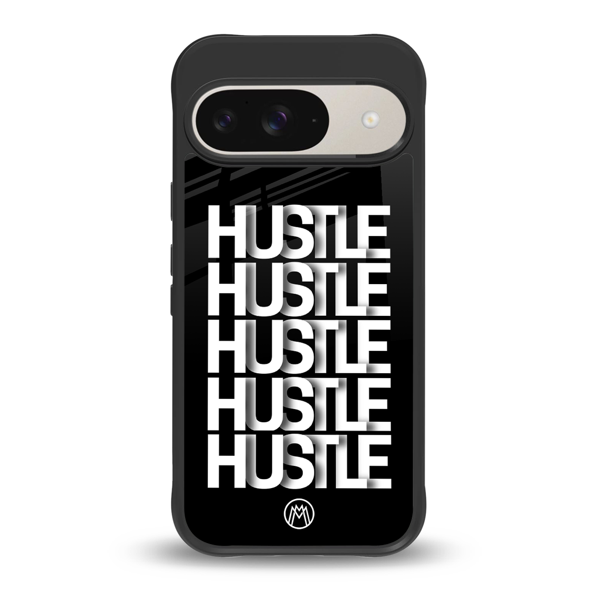 hustle back phone cover | glass case for google pixel 9