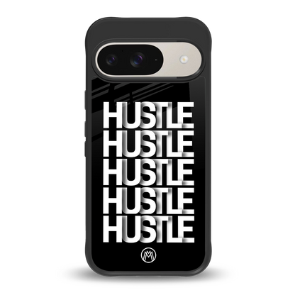 hustle back phone cover | glass case for google pixel 9