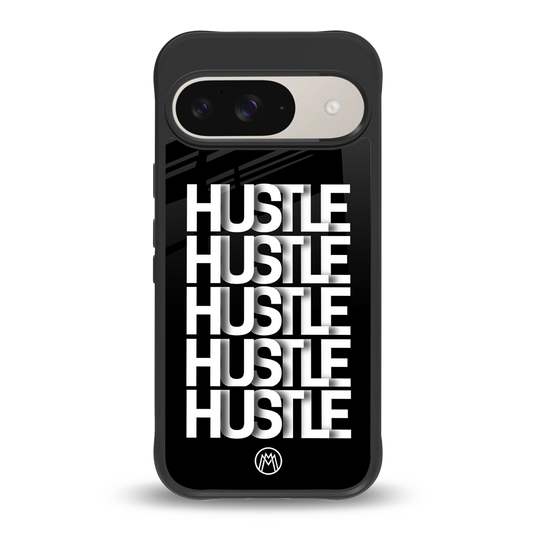 hustle back phone cover | glass case for google pixel 9