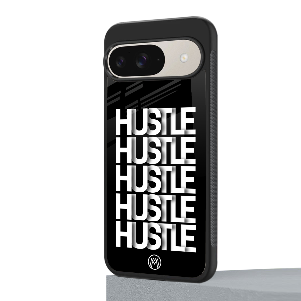 hustle back phone cover | glass case for google pixel 9