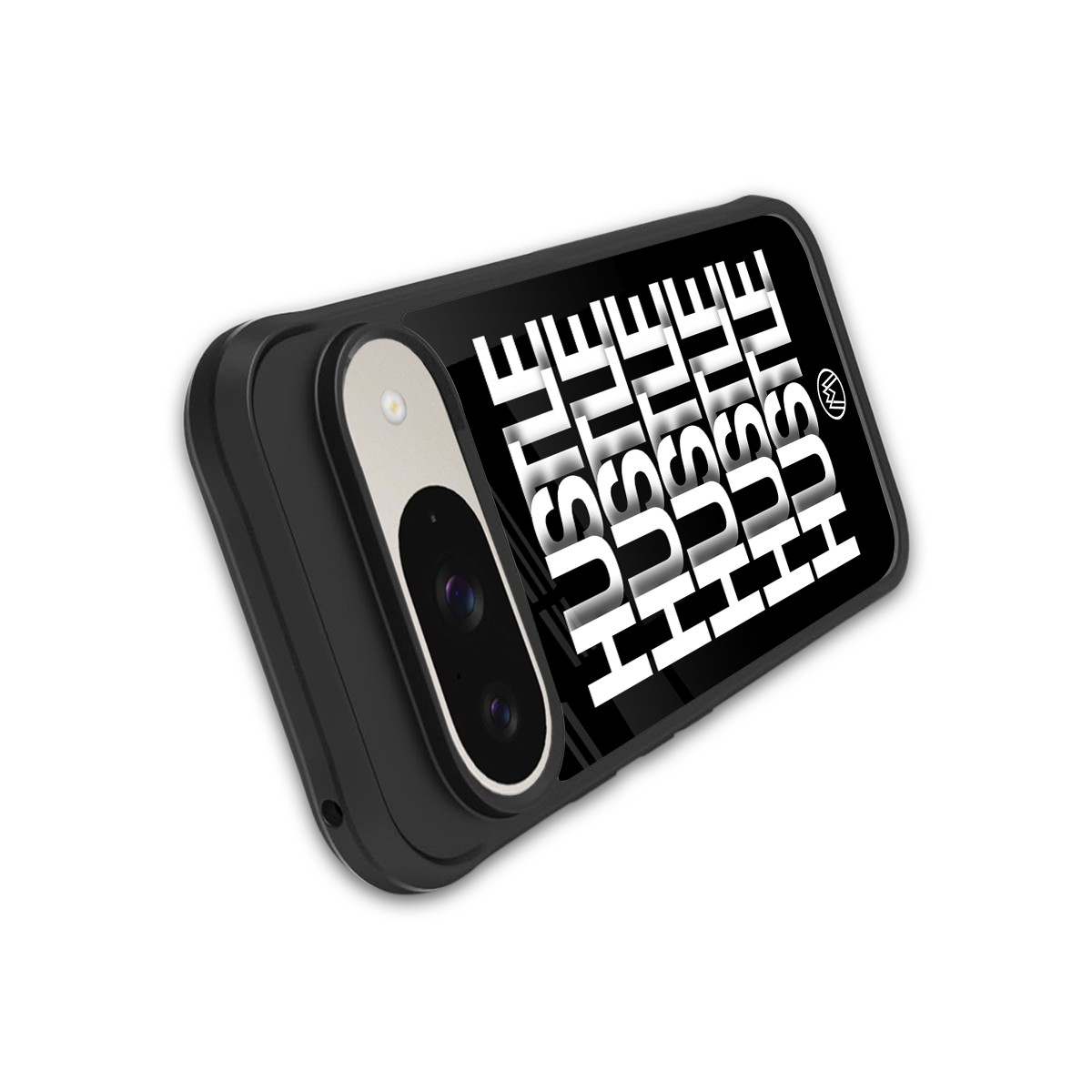 hustle back phone cover | glass case for google pixel 9