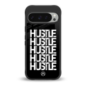 hustle back phone cover | glass case for google pixel 9 pro