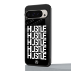 hustle back phone cover | glass case for google pixel 9 pro