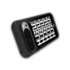 hustle back phone cover | glass case for google pixel 9 pro