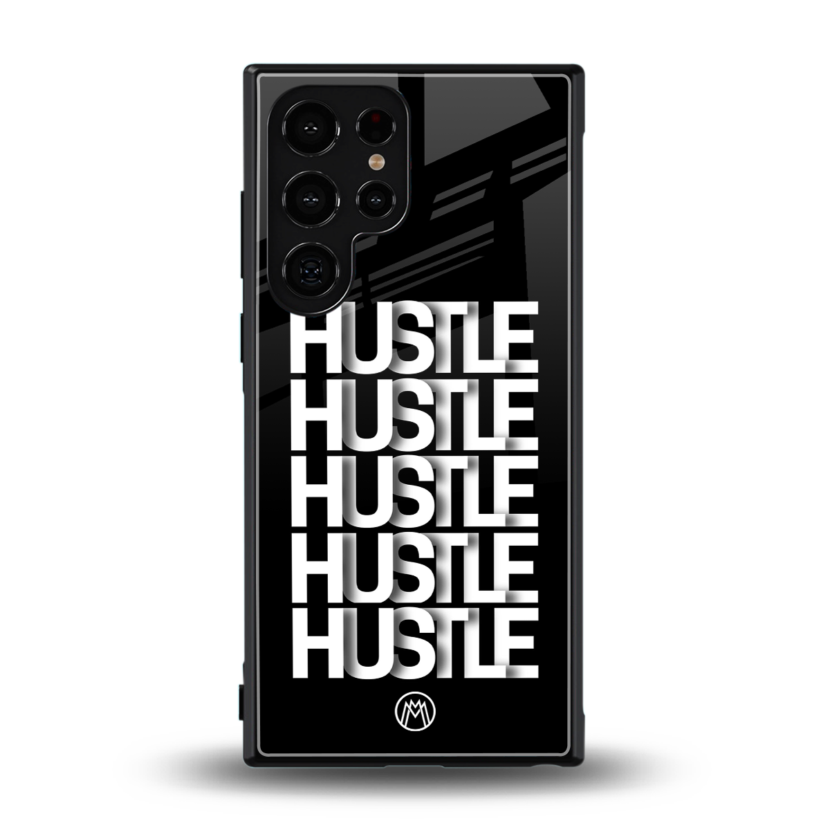 hustle back phone cover | glass case for samsung galaxy s23 ultra