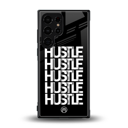 hustle back phone cover | glass case for samsung galaxy s23 ultra