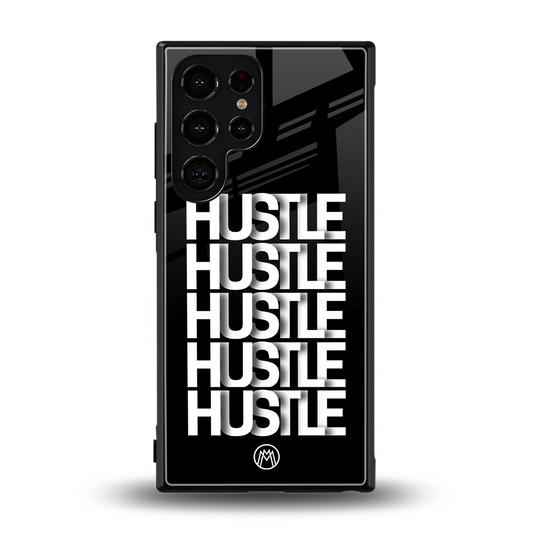 hustle back phone cover | glass case for samsung galaxy s23 ultra