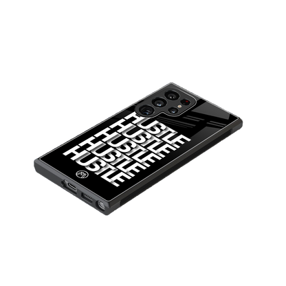 hustle back phone cover | glass case for samsung galaxy s23 ultra
