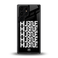 hustle back phone cover | glass case for samsung galaxy s25 ultra