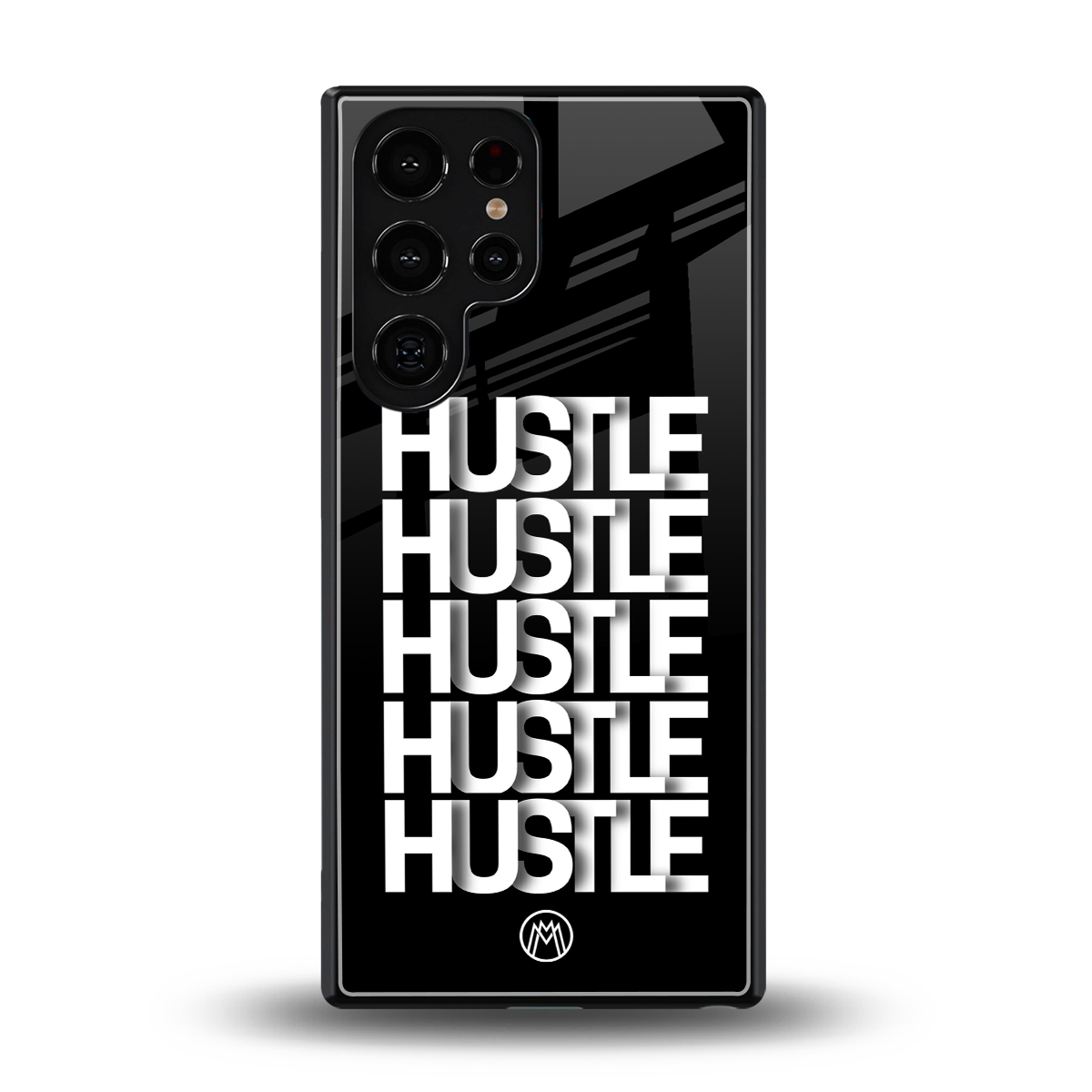 hustle back phone cover | glass case for samsung galaxy s25 ultra