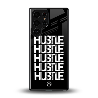 hustle back phone cover | glass case for samsung galaxy s25 ultra
